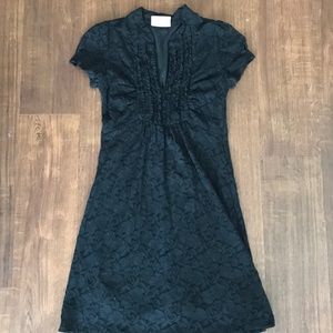 Romeo & Juliet couture black lace dress